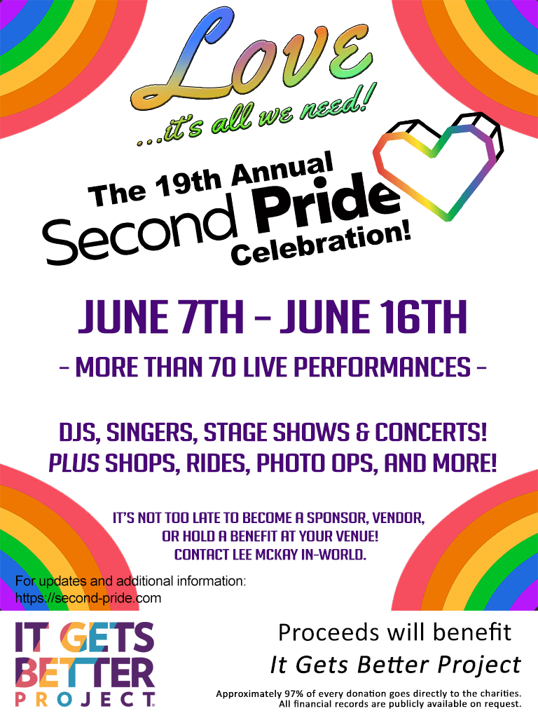 Second Pride 19th Annual Celebration