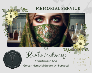 Remembrance of Kaiila Mahoney