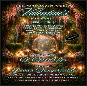 Free Port of Haven Valentine Day Party