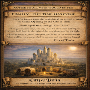 City of Turia Grand opening